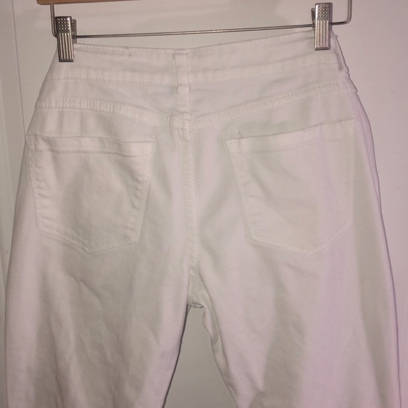 Vanilla star Vintage jeans flared white size 13 - Picture 7 of 9
